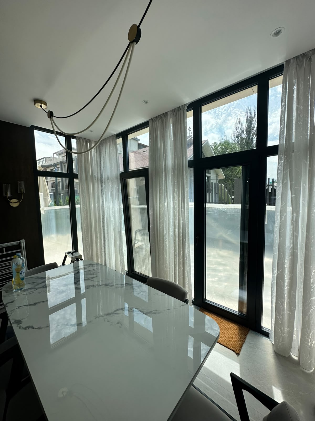 Панорамные окна в доме — тонировка Silver Group